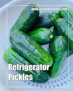 Recipe: Refrigerator Pickles