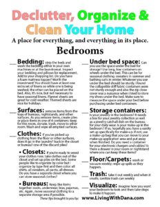 Challenge 2025 Week 24: Bedroom – Organize Nightstands & Dressers