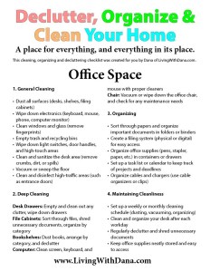 Challenge 2025 Week 28: Office – Clean Office Furniture