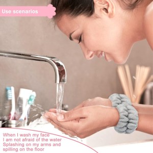 Say Goodbye to Soaked Sleeves: Why You Need These Absorbent Stretchy Wristbands for Your Skincare Routine