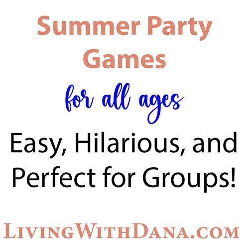 Summer Party Games