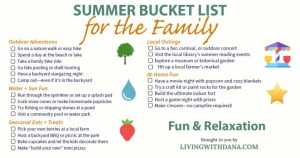 Summer Bucket List for the Family